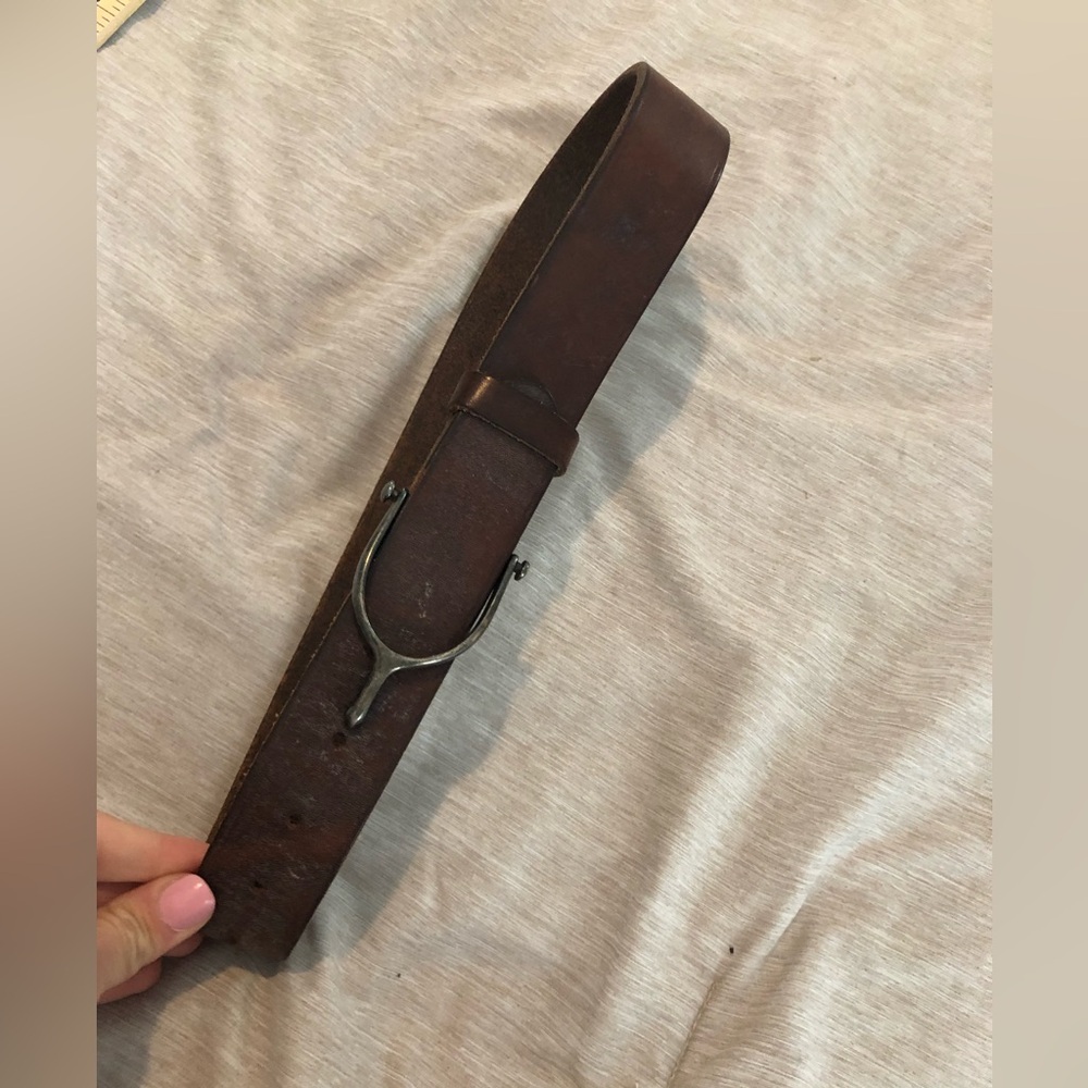 Leather Belt Horse Bit Guc